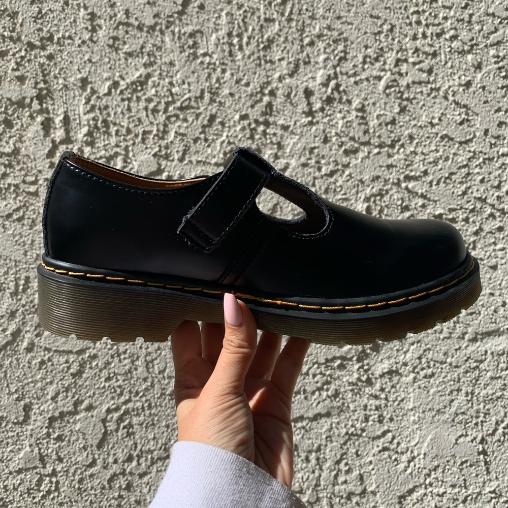 Dr. Martens black polley Oxford